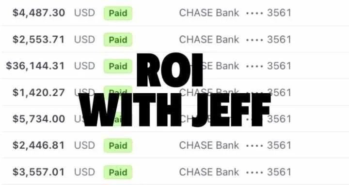 Jeffrey Miller – ROI with Jeff