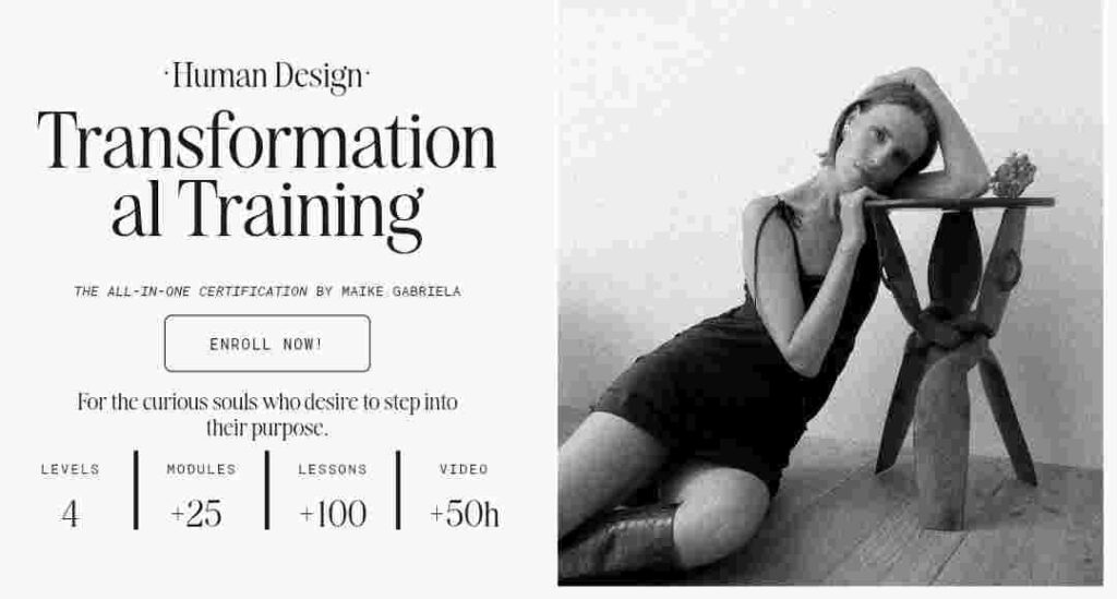 Maike Gabriela – Transformational Human Design Training